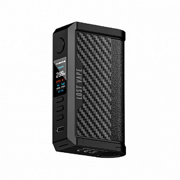 LOST VAPE CENTAURUS Q200 боксмод (Black Carbon Fiber)